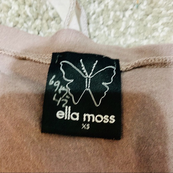 ⭐️ ELLA MOSS Draped One Shoulder Peplum Top - Picture 5 of 7